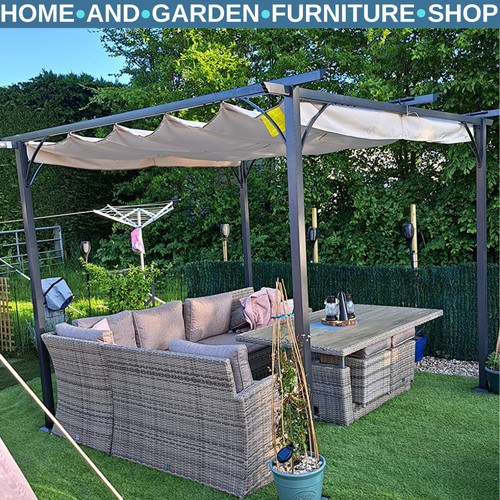 Heavy duty metal pergola - heavy,