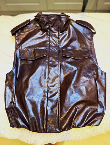 Zara burgundy leather - burgundy, look