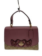 COACH Shoulder Bag Leather