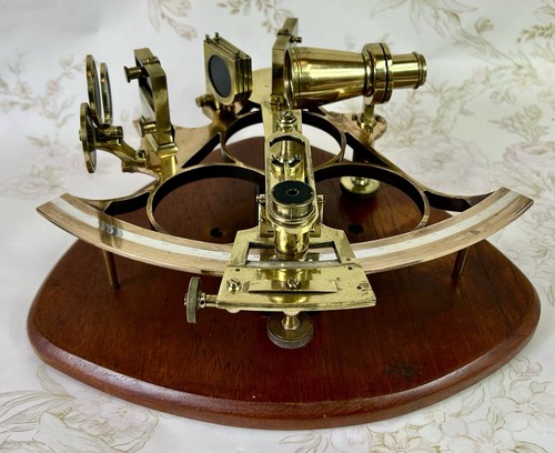Antique maritime sextant army - antique,