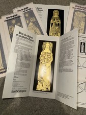 Vintage Brass Rubbing Print