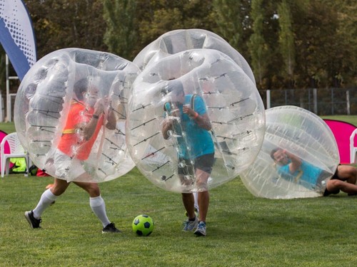 Body zorb inflatable ball - body,