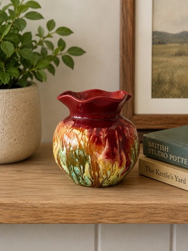 Vintage studio pottery drip - studio,