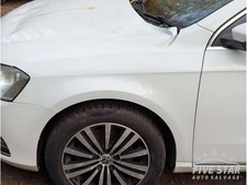 VW Passat Wing Fender Front Left 2012 Estate 4/5dr B7 365 LB9A White (10-14)