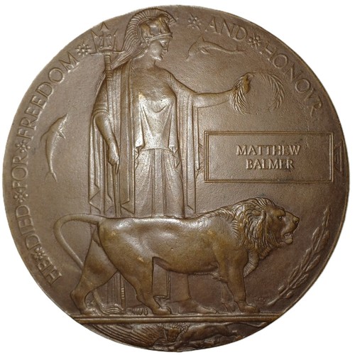 Ww1 memorial plaque matthew - ww1,