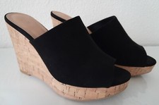 H&M Cork Wedge Heel Open Toe