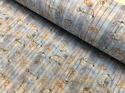 Nautical knots fabric - nautical,