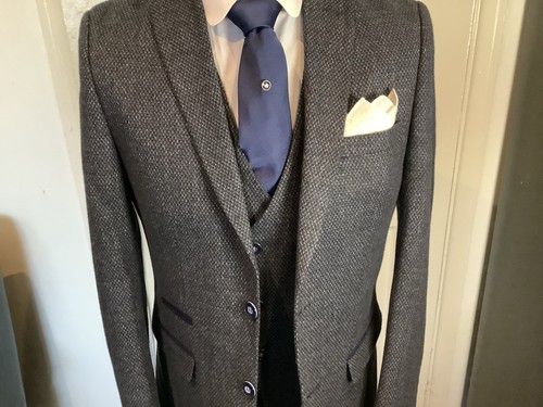Mens three piece - piece, blue