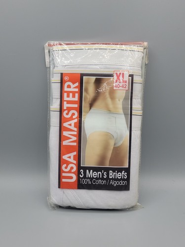 Vintage 90s men briefs white - 90s,