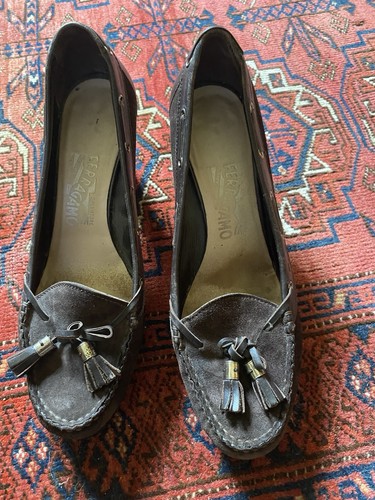 Salvatore ferragamo suede - ferragamo,