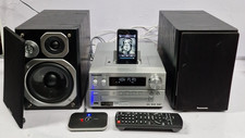 Panasonic SA-PMX5DB HiFi System CD, DAB+/FM, USB, iPod Dock & Bluetooth Adaptor.