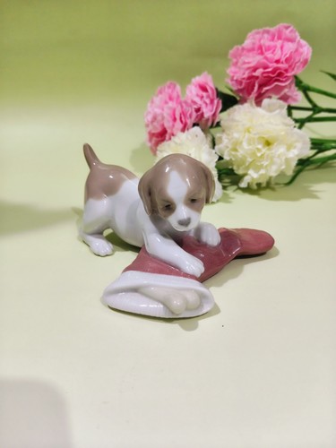 Nao lladro puppy figurine - nao,