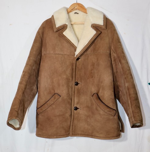 Vintage 1970s mens brown - vintage, suede