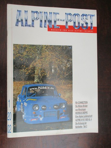Alpine post 2002 magazine - alpine, 1/2002