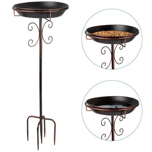 Vintage garden metal bird - garden,