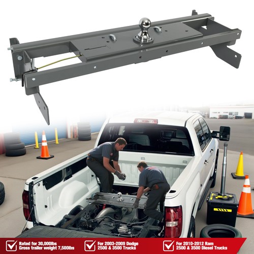Gooseneck 5th wheel - hitch, for