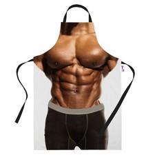 Bbq apron for men, apron funny, bbq apron, aprons with pockets - Body Builder
