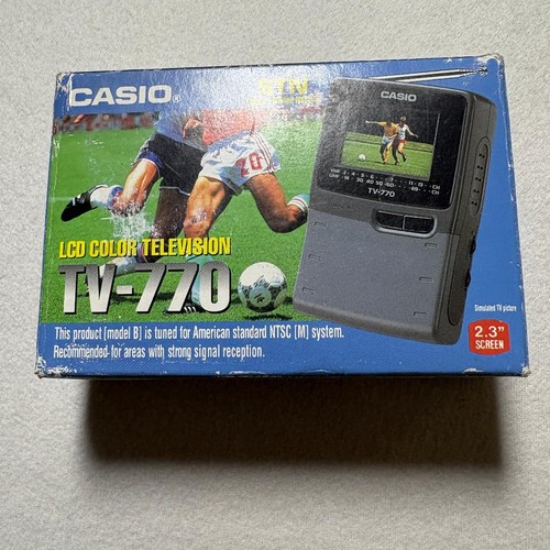 Casio 770b portable lcd - casio,
