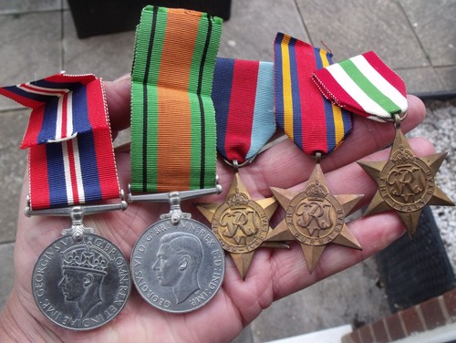 Genuine ww2 five - ww2, group
