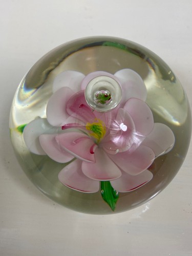 Glass paperweight - glass, –
