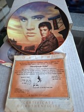 Elvis Presley Delphi Plate Hit