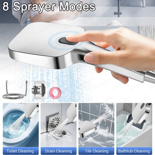 Large shower head - shower, modes