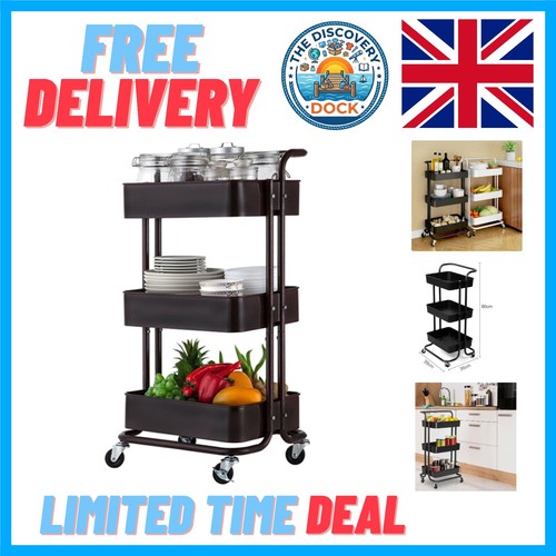 Elegant tier storage trolley - elegant,