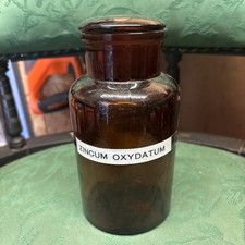 Apothecary Brown Glass Bottle