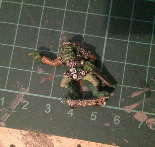 Orc stone thrower crewman - stone,