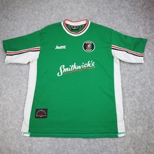 Glentoran FC Shirt Mens Medium