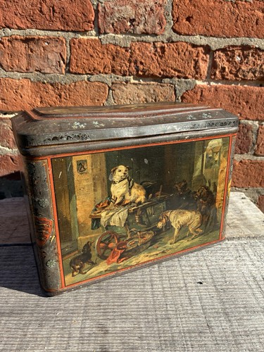 Victorian colmans mustard tin - colmans,
