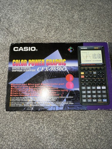Casio cfx 9850g - cfx-9850g, power