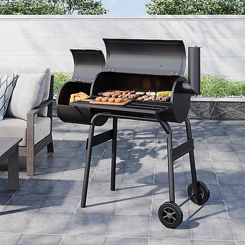 Breeins black rectangular bbq - rectangular,