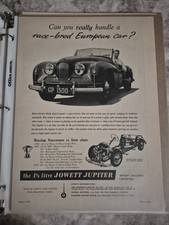 1952 JOWETT JUPITER SPORTS CAR