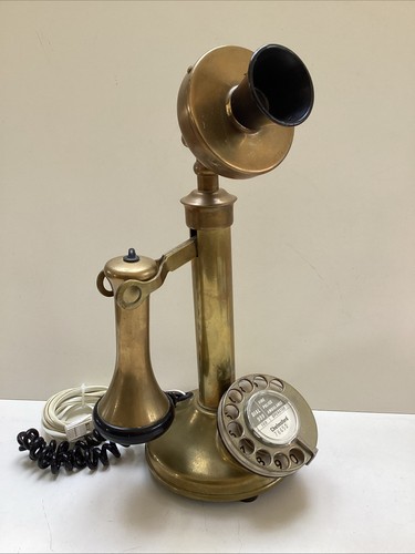 Vintage brass candlestick - vintage,