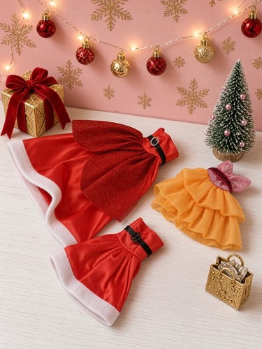 Barbie christmas dresses - barbie,