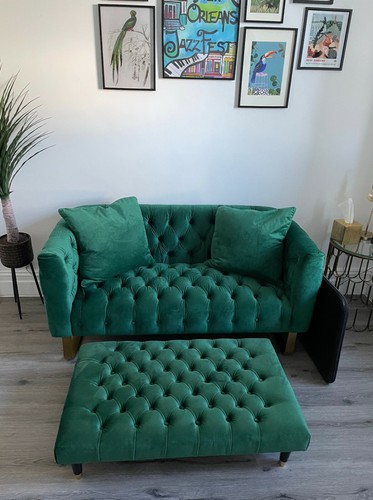 Handmade high chesterfield - handmade,