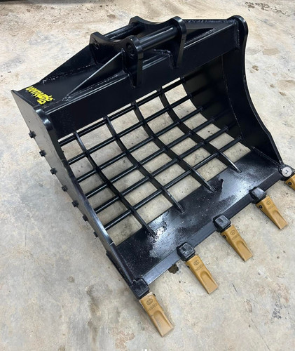 Riddle shaker digging bucket - riddle,