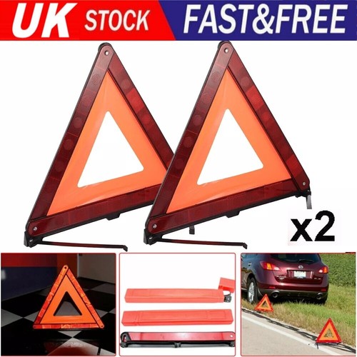 2pcs warning triangle for car - 2pcs,