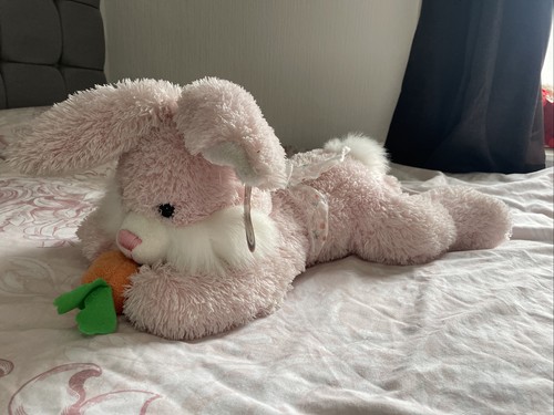 Large adorable pink rabbit - adorable,