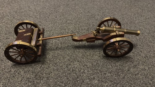 Vintage non firing cannon and - vintage, non-firing