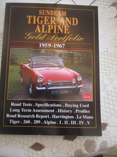 Sunbeam tiger and alpine - sunbeam,