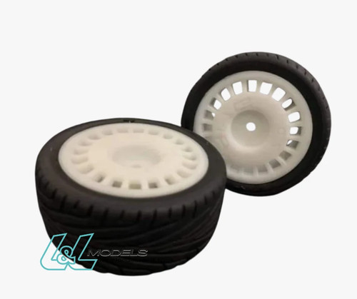 Escort rally wheels - escort, of