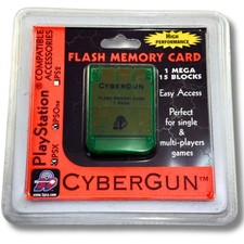 PS1 Memory Card 1MB 15 Block -