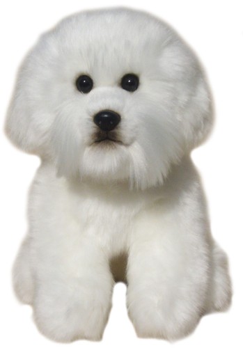 Bichon frise puppy - puppy, plush
