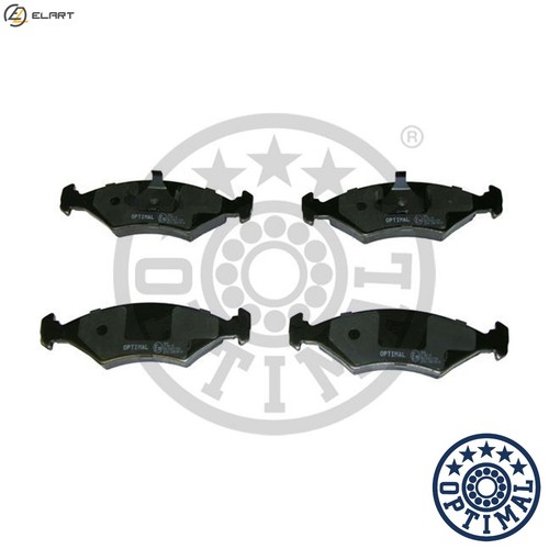 Brake pad set disc - set,