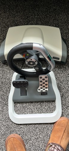 Xbox 360 steering - steering, wheel