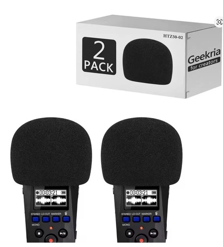 Geekria foam windscreen - geekria,