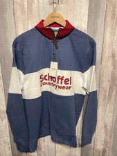 Schoffel Countrywear Exeter Heritage 1/4 Zip Sweatshirt Top New with Tags Large