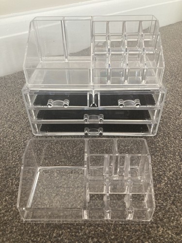 Makeup storage box organizer - makeup,